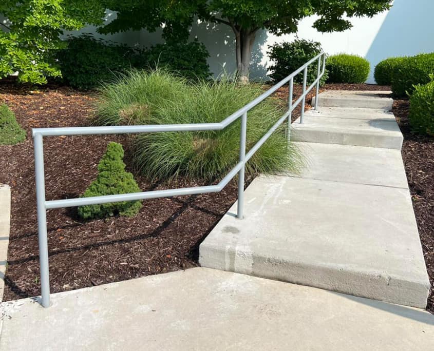 sidewalk railing