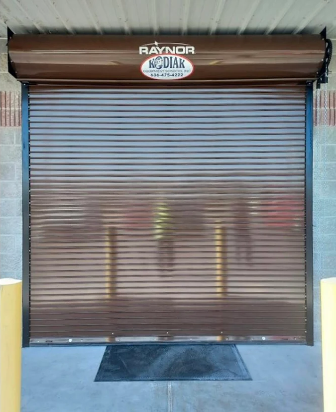 Garage door repair service at Denny Dennis store in St Louis.